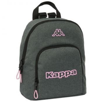 Mochila Mini Kappa Silver Pink con Asas Ajustables y Espalda Ergonómica