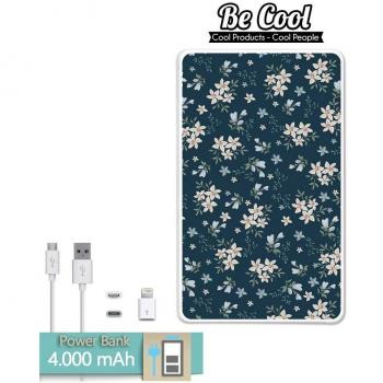 Becool® - Batería Externa Power Bank 4000 mah + Gratis 1 cable USB-MicroUsb