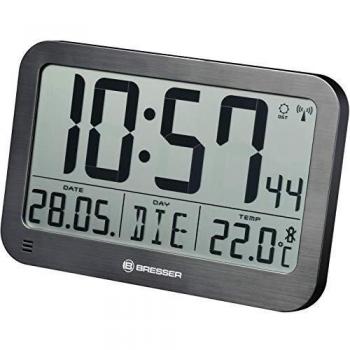Bresser 7001803 MyTime MC - Reloj de Pared Digital