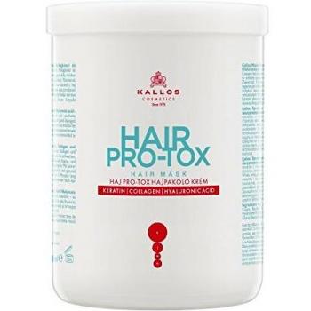 Kallos Hair ProTox Mask with Keratin Collagen Hyaluronic Acid , WHITE, 1000 millilitre
