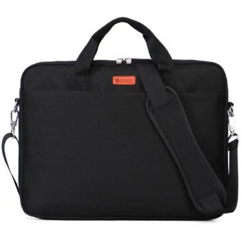 Awland Bolsa de transporte tipo maletín para portátil de 13 a 15, de nailon impermeable, con correa para el hombro, multifuncional