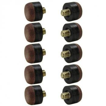 CUESOUL Tornillo-On Consejos para Tacos de Billar - Duro - 10MM 10PCS