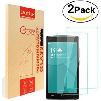2-Paquetes Leathlux Doogee X6 Pro Vidrio Templado Protector de Pantalla de Cristal Templado Superior de Película Para Doogee X6 Pro 5.5