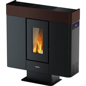 Estufa de pellets FREEPOINT Moon Airtight Wi-Fi 10 kW