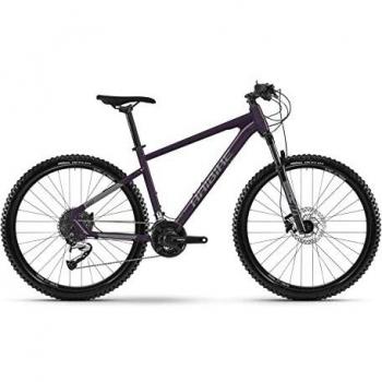 Haibike SEET 7 29R Mountain Bike 2021 - Bicicleta de montaña (44 cm, pinot negro/titanio