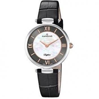 Candino - Reloj de mujer C4669/2 Lady Elegance de piel negro