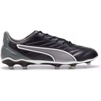 Puma Botas de Fútbol King Pro FG/AG, características: diseño en color negro, talla 45, adecuadas para césped artificial y natural, tecnología de control de balón avanzada, suela FG/AG para tracción óptima