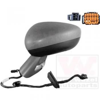 Espejo retrovisor VAN WEZEL 0963827, tipo de producto: espejo retrovisor para automóviles, características: diseño específico para vehículos, ajuste manual o eléctrico (dependiendo del modelo), cristal convexo para mayor visibilidad,