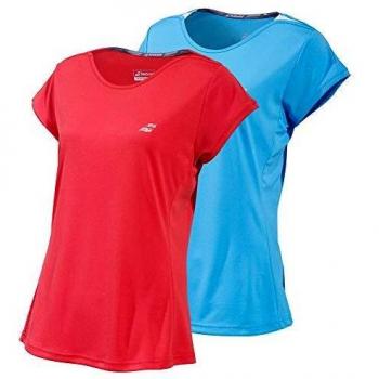 Babolat Perf Cap Sleeve Top Women Camiseta, Mujer, Horizon Blue, S