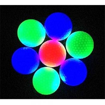 12-piece Flashing Golf Balls Light Golf Balls Super Bright Night Flyer Glowing LED Golf Ball