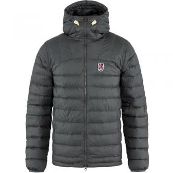 Chaqueta con capucha Fjällräven Expedition Pack Down gris grafito - XL, chaqueta de plumas, material: plumón, color: gris grafito, talla: XL