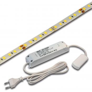 Tira LED Básica S, IP54, 3000K, Longitud 500cm