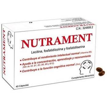 Nutrament - Suplemento Nutricional en Cápsulas, Paquete de 40 Unidades