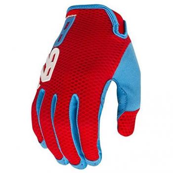 Royal Racing Quantum Guantes Mixta, Color Rojo/Azul, tamaño Medium