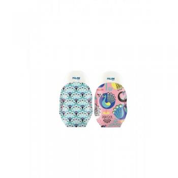 Goma de Borrar Milan con Funda Peacock 1012