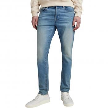 G-Star 3301 Slim Fit Sun Faded Waterside Jeans