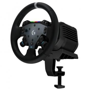 Volante de Simulación Logitech G RS50 System - 8 N·m, Fijo, Compatible con PS5/PS4/PC, Cuero Negro, 13 Botones