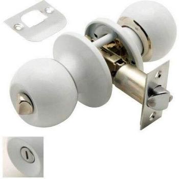 Wolfpack Pomo Puerta Wolfpack Con Condena Blanco Para Baño