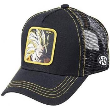 Dragon Ball Z Goku Super Saiyan Adjustable Trucker Cap Black