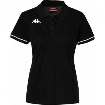Kappa Polo de Mujer Barla - Polo de manga corta, diseño moderno, tejido ligero y transpirable, ideal para actividades deportivas y uso diario