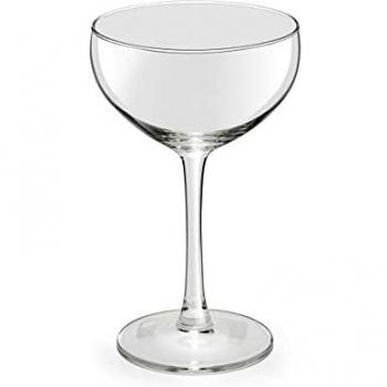 ROYAL LEERDAM 4 Espresso 24CL Set de Copas Expresso Martini Cocktails Cristal, 24 cl, Glass, Multicolor