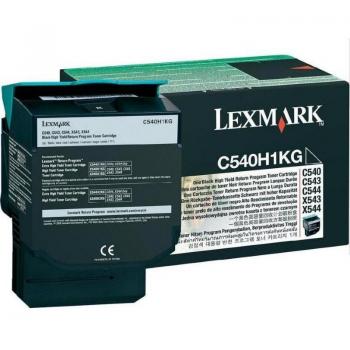 Lexmark C540H1KG High Yield Black Original Toner Cartridge