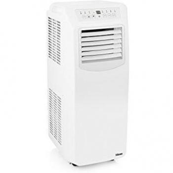 Tristar AC-5560 Aire acondicionado portátil, capacidad de enfriamiento 2500 frigorías y 2,9 kW, función calefacción, deshumidificador y ventilador, mando a distancia y set para ventana, temporizador