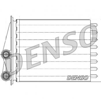 Intercambiador de calor, calefacción interior DENSO DRR23020 - Radiador de calefacción DENSO DRR23020