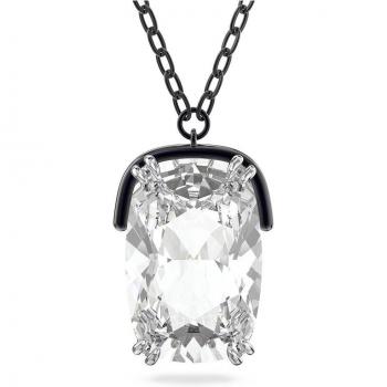 Swarovski Crystal Pendant Necklace Harmonia Collection Gray Female ONE SIZE