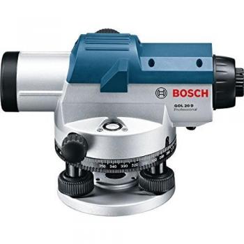 Bosch Professional GOL 20 D - Nivel óptico, 20 aumentos