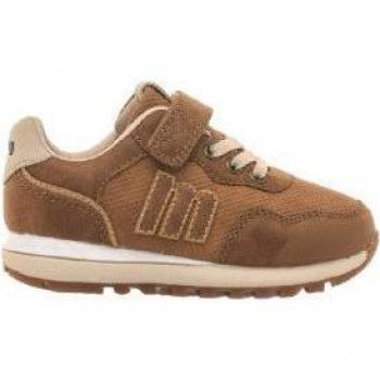 Zapatillas Deportivas Casty Marrón para niños de la marca Mustang Kids