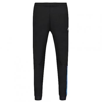 Le Coq Sportif Pantalones Deportivos Training SP Regular N°2 Negro/Azul, Talla S para Hombre