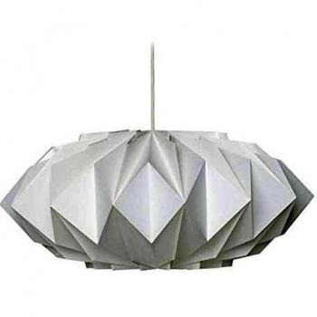 Lámpara Colgante Plegada Le Klint Modelo 161 - Ø 54 cm, Cristal Blanco
