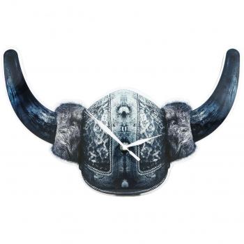 Relog para colgar Acrylic Wikingerhelm Reloj de pared multicolores
