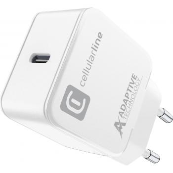 Cargador de red USB-C 15W Blanco sin cable