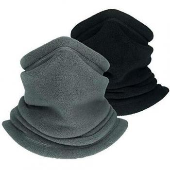OKIDSO Hombres Mujeres Bufanda de Bucle de Invierno Calentador de Cuello Cálido Unisex con Bufanda de Tubo con Cordón