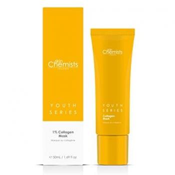 skinChemists Youth Series 1% Collagen Mask 50ml - Moisturises, Softens & Nourishes for Youthful Glow - Deep Hydration for Plump Complexion - Balancing & Protective Formula
