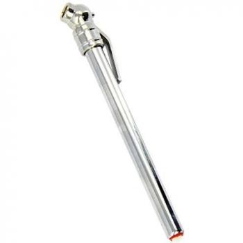 Medidor de presión de neumáticos manual Silverline 380152 - Precisión +/- 10%, máximo 100 psi (6,9 bar), acabado galvanizado, graduaciones de 2 psi (0,13 bar)