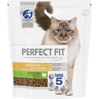 Perfect Fit Adult Cat Sterilized Pavo - Pack Ahorro 5 x 1,4 kg