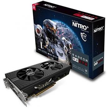 Sapphire Nitro+ Radeon RX 570 8GD5 Radeon RX 570 8GB GDDR5 - Tarjeta Gráfica
