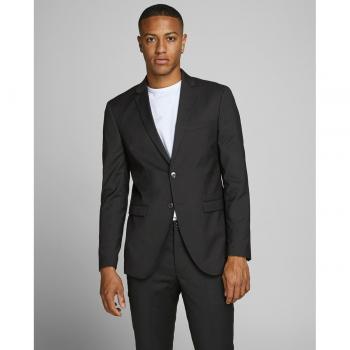 Americana de traje para hombre en color negro - Corte super slim