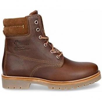Botines de Mujer Panama Jack 03 Igloo Napa Grass Cuero