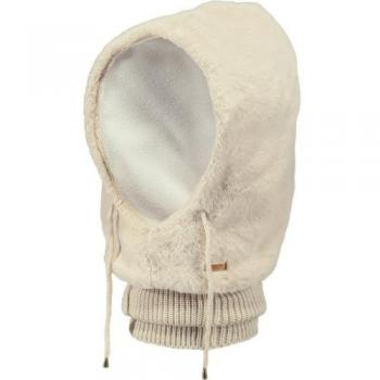 Eliess Teddy Hood Hat-Scarf by Barts - Cream White - Women's - One Size