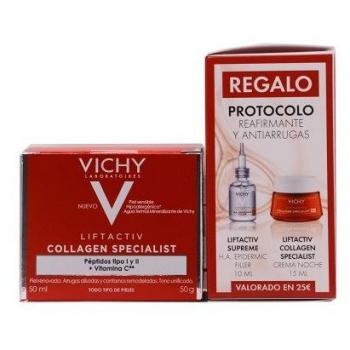 Pack Vichy Liftactiv Collagen Specialist + Regalo de Protocolo Reafirmante y Antiarrugas