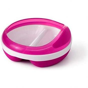 OXO Tot - Plato con apartados, color fucsia