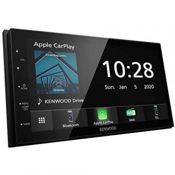 Sistema de Entretenimiento para Coche Kenwood DMX5020DABS con Pantalla Táctil de 6.8, GPS, Bluetooth, DAB+, Android Auto/Apple CarPlay y Micrófono Manos Libres