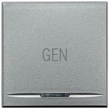 Cubierta Axolute Gen 2 para 2 Módulos Color Gris Claro - BTicino HC4915/2AC