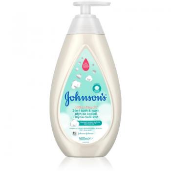 Johnson's® Cottontouch Bubble Bath and Shower Gel 2-in-1 for Children 500 ml