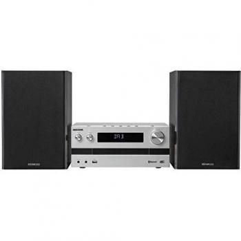 Kenwood M-918DAB Microcadena Hi-Fi 100 W CD, USB, DAB+, Bluetooth Audio-Streaming Aluminio Negro