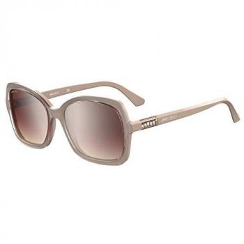 Jimmy Choo Bett/S Beige Women Sunglasses with Brown Gradient Lenses, Size: ONE SIZE